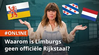 Limburgs is geen officiële Rijkstaal Waarom niet 🤯  ONLINE [upl. by Sherburne]