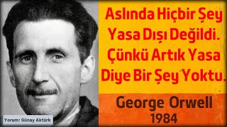 1984  Cahillik Güçtür George Orwell Sesli Kitap [upl. by Theodore842]