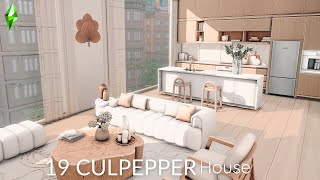 19 Culpepper House Apartment Renovation The Sims 4 Speed Build [upl. by Bor]