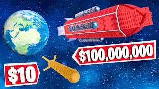 Fortnite BUILD a Custom ROCKET SHIP Challenge Fortnite Creative [upl. by Solraced]