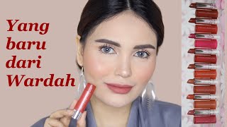 WARDAH COLORFIT ULTRALIGHT MATTE lLIPSTICK  Swatches semua warna [upl. by Erbe]