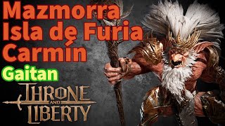 Nueva Mazmorra Isla de Furia Carmín  Gaitan  Guía  Carmine Rage Island  Gaitan New Dungeon [upl. by Jonie]