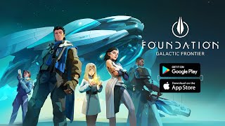 Foundation Galactic Frontier Gameplay  Scifi Startegy Building Game Android amp iOS [upl. by Gagliano]