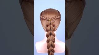 Attractive advance ponytail style latest trending new viral [upl. by Hewet]