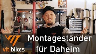 Welchen Montageständer für Daheim  Teuer vs Günstig  Feedback Pro Elite vitbikesTV [upl. by Vange]