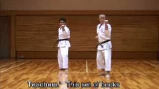 Tadahiko Otsuka GOJURYU Okinawa Karate Kata 3 [upl. by Syck]