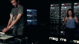 Sylvan Esso  Hey Mami  Moog Sound Lab [upl. by Healey]