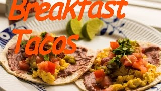 Breakfast Tacos Recipe Eng Subs [upl. by Walkling996]