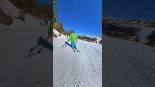 PIENSA EN BLANCO 🤍 ski skiing snow snowboard nieve [upl. by Ahsineg]