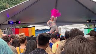 Annie LennoxPet Shop Boys Mashup  Bloomington Pridefest 2019 [upl. by Ilsel]