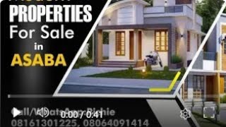 PROPERTY FOR SALE IN ASABA FANTASTIC DUPLEX SEE DETAILS fyp viral youtube usa uk canada [upl. by Nadiya]