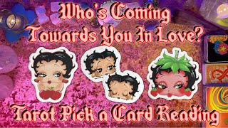 💘Who’s Coming Towards You In Love💘 Tarot Pick a Card Love Reading [upl. by Osmond]