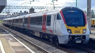 TRAINS AT NUNEATON STATION 16424 [upl. by Annad]