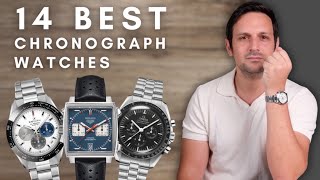 The 14 Best Chronograph Watches From Affordable to Luxury [upl. by Darn290]