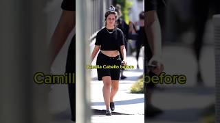 Camilla Cabello before and after 🧚🏻‍♀️shawnmendes camilla beforeandafter shorts viralvideo [upl. by Januarius]