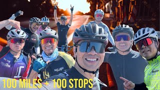 100 miles  100 stops  SaltLight Cycling [upl. by Tshombe]