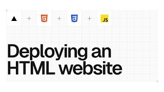 Deploying a simple website to Vercel HTML CSS JavaScript [upl. by Downing]