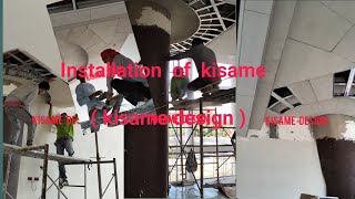 Installation of kisam design [upl. by Acinor]