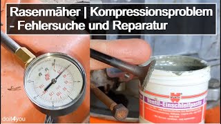 Rasenmäher  Kompressionsproblem – Fehlersuche und Reparatur [upl. by Nonaihr849]