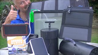 Emergency Aquarium Filtration or Nitrate Reactor Aquarium Filters You Can Build Easily [upl. by Pitt]