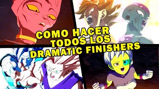 Dragon Ball FighterZ  All Dramatic Finishes Season 13 DLC [upl. by Rauch868]