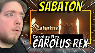 SABATON  Carolus Rex Live  The Great Tour  Stockholm Reaction [upl. by Yenahteb]