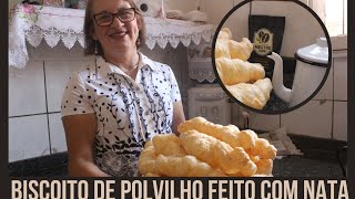 Biscoito de Polvilho feito com Nata [upl. by Fabio]