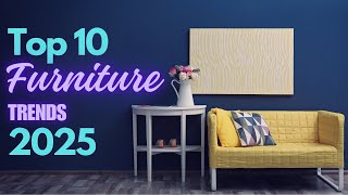 Top 10 Furniture Trends 2025  Modular Flexibility for Modern Living Spaces [upl. by Barncard]