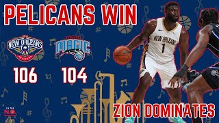 Pelicans Defeat Magic [upl. by Blaze900]