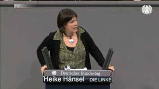 Heike Hänsel DIE LINKE Armutszeugnis für Entwicklungsminister Niebel [upl. by Barboza867]