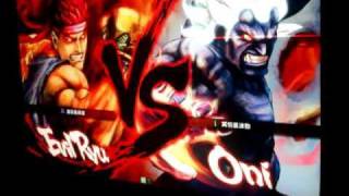 Evil Ryu vs Oni Akuma Gameplay [upl. by Ferreby]