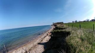 Strand von Rerik Meschendorf in Full HD 2017 Ostseecamp Seeblick Ostsee Baltic Sea Meer Wellen Wave [upl. by Caritta122]