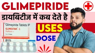 Glimepiride Tablet Uses Mechanism of Action Precautions amp Dose In Hindi  Amaryl TabletGlimy [upl. by Atiuqam]