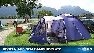 SKB HD  REGELN AUF DEM CAMPINGPLATZ [upl. by Ecienal]