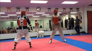 May 2015 Olympic Taekwondo Sparring Practice [upl. by Cindi]