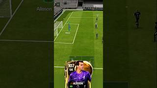 Alisson Becker 🫡🥵 Amazing card ♦️ fcmobile fc24 eafc24 fifamobile [upl. by Koehler]