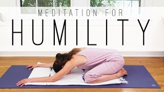 Meditation For Humility  Yoga With Adriene [upl. by Nims618]