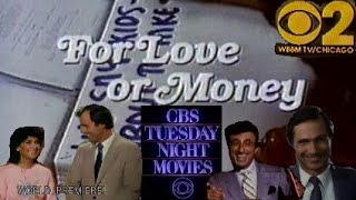 The CBS Tuesday Night Movies  quotFor Love or Moneyquot Complete Broadcast 11201984 📺 ❤️ 💲 [upl. by Romanas1]