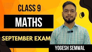 Class 9 maths all Important Questions For September Examclass9 class9maths cbse [upl. by Derina]