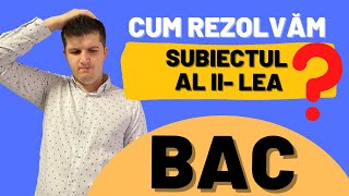 CUM REZOLVI SUBIECTUL 2 [upl. by Euseibbob810]