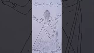 Hath mein Diya liye hue ladki ka Chitrayoutubeshorts drawing ringhtone [upl. by Rep435]