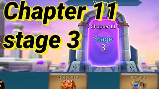 Lords mobile vergeway chapter 11 stage 3 [upl. by Binetta]