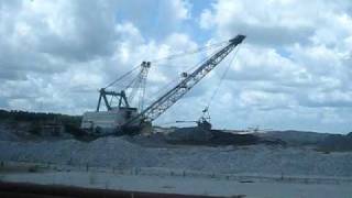 Draglines in operation at PCS Phosphate [upl. by Decrem597]