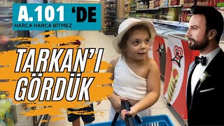 A 101 DE ALIŞVERİŞ YAPARKEN TARKAN I GÖRDÜK  PARKTA KEDİYLE OYNADIK lina a101 tarkan [upl. by Ahoufe]