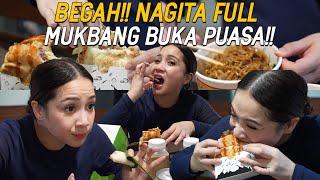 BUKA PUASA NAGITA ANGKUT PULUHAN GEROBAK JAJARANS LANGSUNG DISERBU SEMUA KARYAWAN [upl. by Ennovahs]