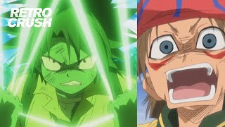 Ueki Uses His Tree Power to Fight Crazy Robot User  The Law of Ueki 2005 [upl. by Weinstock]