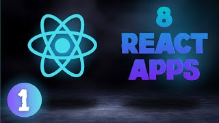 ReactJS Tutorial Build 5 React Apps from Scratch  ReactJS Framer Motion Tailwind CSS  Part 1 [upl. by Ylenats]