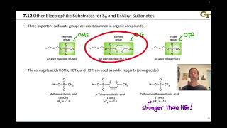 Alkyl Sulfonates Preparation and Reactions [upl. by Kimberly]