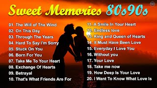 Love Songs 80s 90s Playlist English  Non Stop Old Song Sweet Memories [upl. by Anazus]