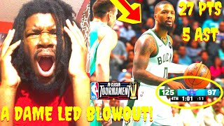 BUCKS VS HORNETS REACTION 2023 IN SEASON TOURNAMENT BUCKS VS HORNETS HIGHLIGHTS REACTION 2023 [upl. by Annor]